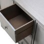 Harvey 3 Drawer 2 Door Sideboard in Taupe