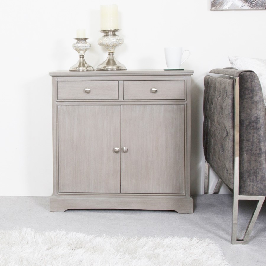 Harvey 2 Drawer 2 Door Sideboard in Taupe