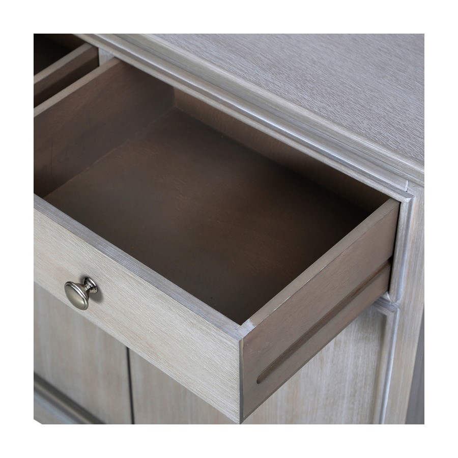 Harvey 2 Drawer 2 Door Sideboard in Taupe