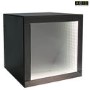 Aurora Boutique Smoked Glass LED Side Table