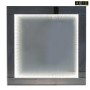 Aurora Boutique Smoked Glass LED Side Table