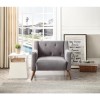 Needham Charcoal Grey Armchair 