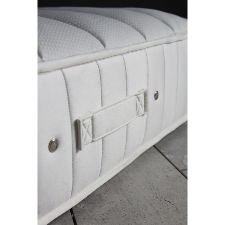 Caspian House Quilted Natural Fibre Pocket Sprung Mattress - Double