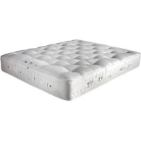 Caspian House Natural Tufted Deluxe 1400 Spring Kingsize Mattress - Medium Firmness