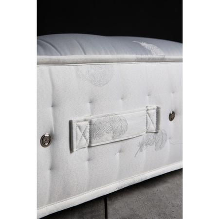 Caspian House Natural Tufted Deluxe 1400 Spring Kingsize Mattress - Medium Firmness