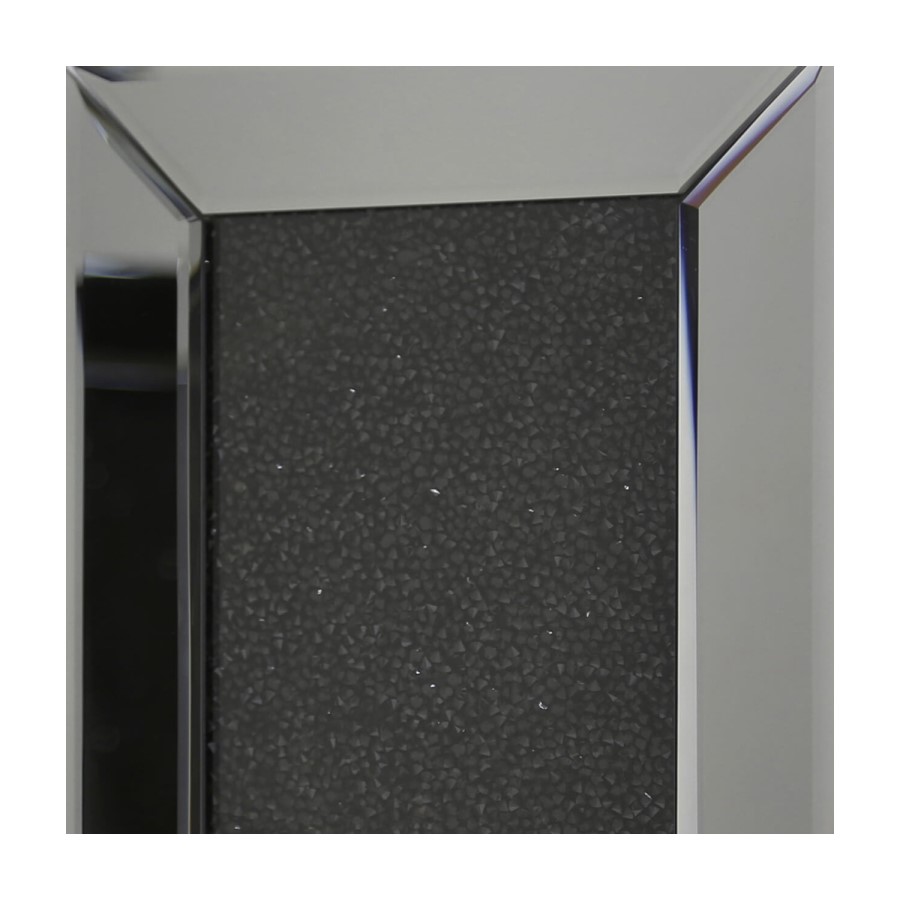 Bella Smoked Glitter Glass Vanity Dressing Table Mirror