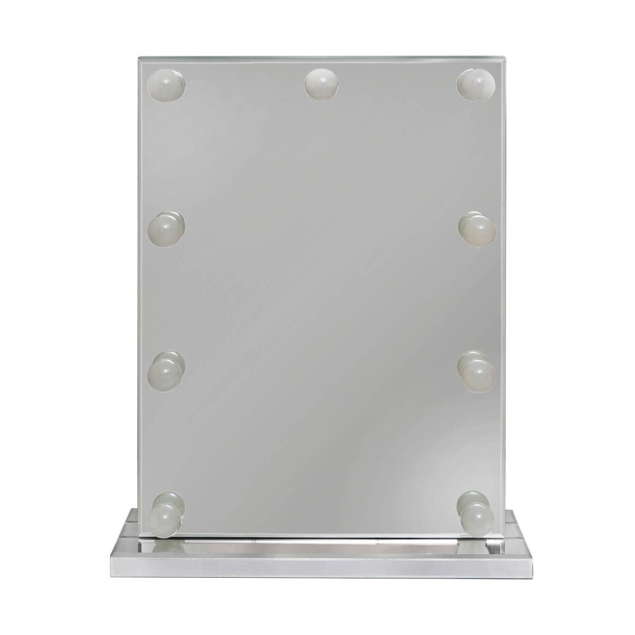 Bella Hollywood Dressing Table Mirror 9 Lights with Dimmer Switch