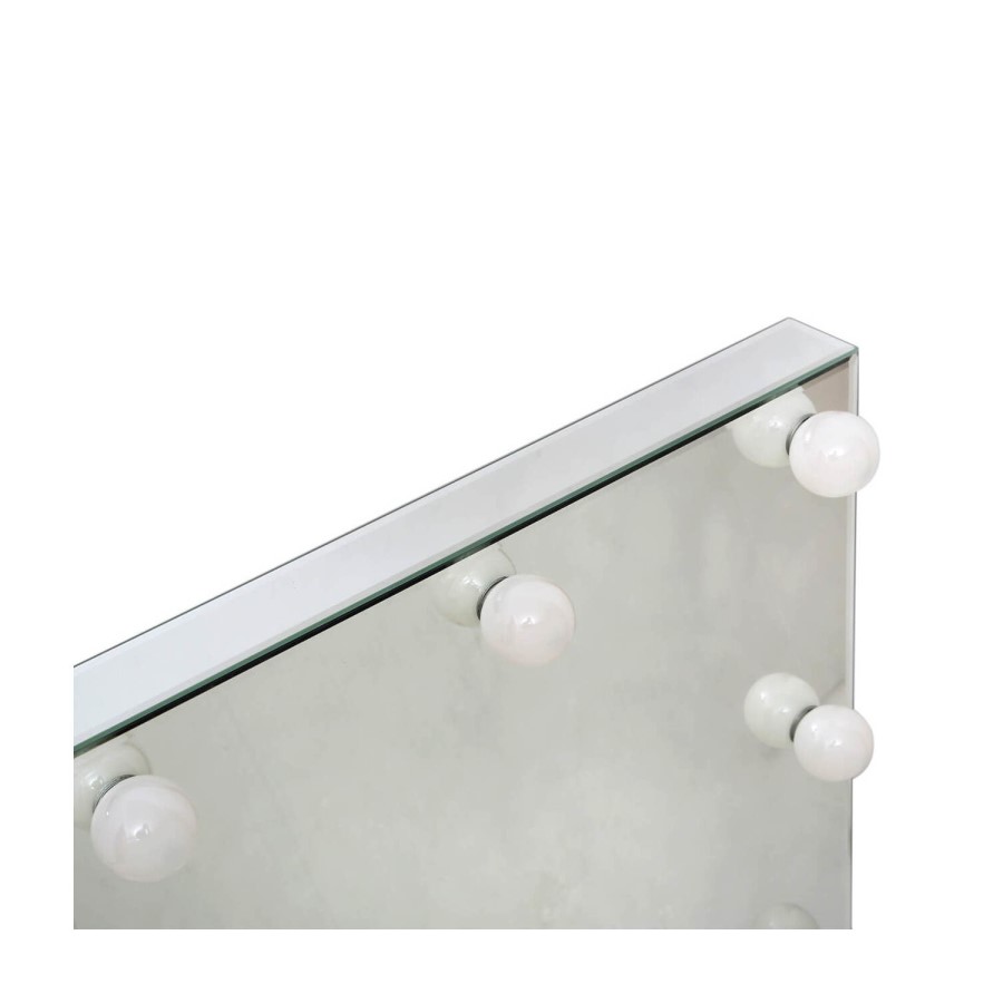 Bella Hollywood Dressing Table Mirror 9 Lights with Dimmer Switch