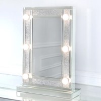 Bella Glitter Hollywood Dressing Table Mirror 6 Lights with Dimmer Switch Bella Glitter Hollywood Dressing Table Mirror 6 Lights with Dimmer Switch