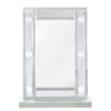 Bella Glitter Hollywood Dressing Table Mirror 6 Lights with Dimmer Switch