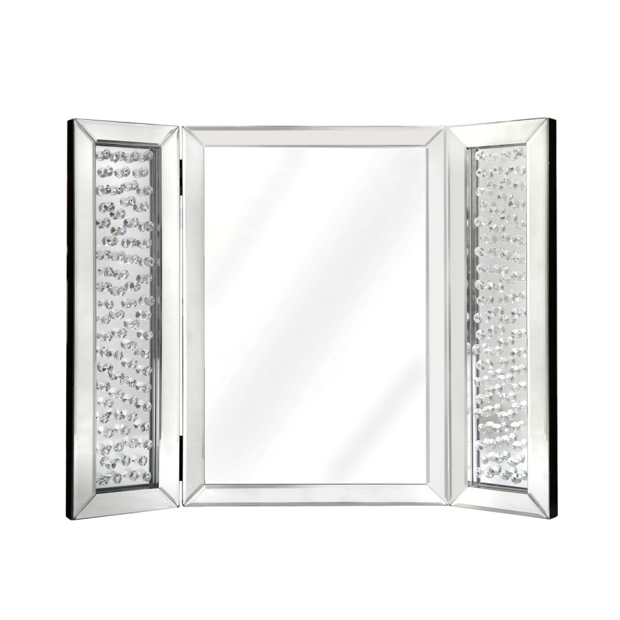 Bella Crystal Embedded Vanity Dressing Table Mirror