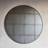 Antique Round Mirror - Caspian House