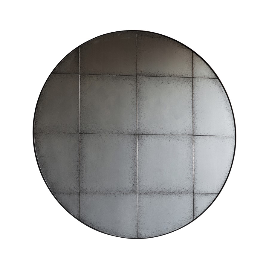 Antique Round Mirror - Caspian House