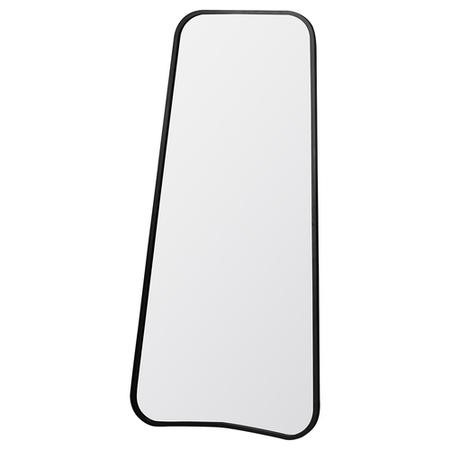 Kurva Black Leaner Mirror Caspian House Furniture123 Kurva Black Leaner Mirror Caspian, Inca Contemporary Full Length Leaner Mirror Black