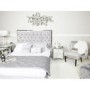 Sara Mirrored 2 Drawer Bedside Table with Diamante Handles
