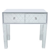 Sara Mirrored 2 Drawer Dressing Table