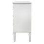 Bella White 3 Drawer Chest of Drawers