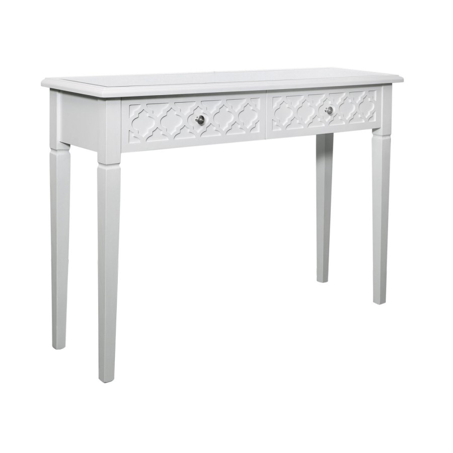 Bella White 2 Drawer Dressing Table