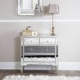 Vida Mirrored 4 Drawer Chest of Drawers