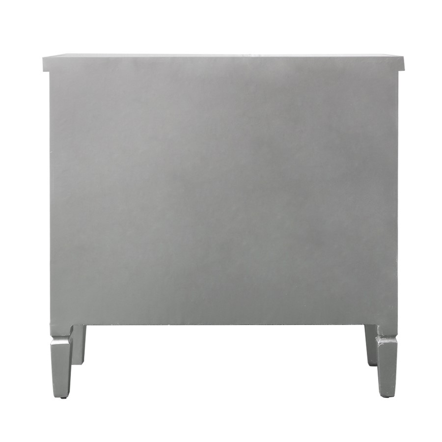 Vida Mirrored 4 Drawer Chest of Drawers