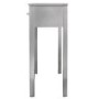 Vida Silver Mirrored 2 Drawer Dressing Table