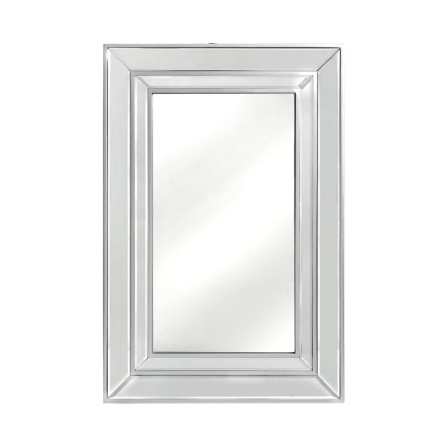 GRADE A1 - Vida Silver Wall Mirror