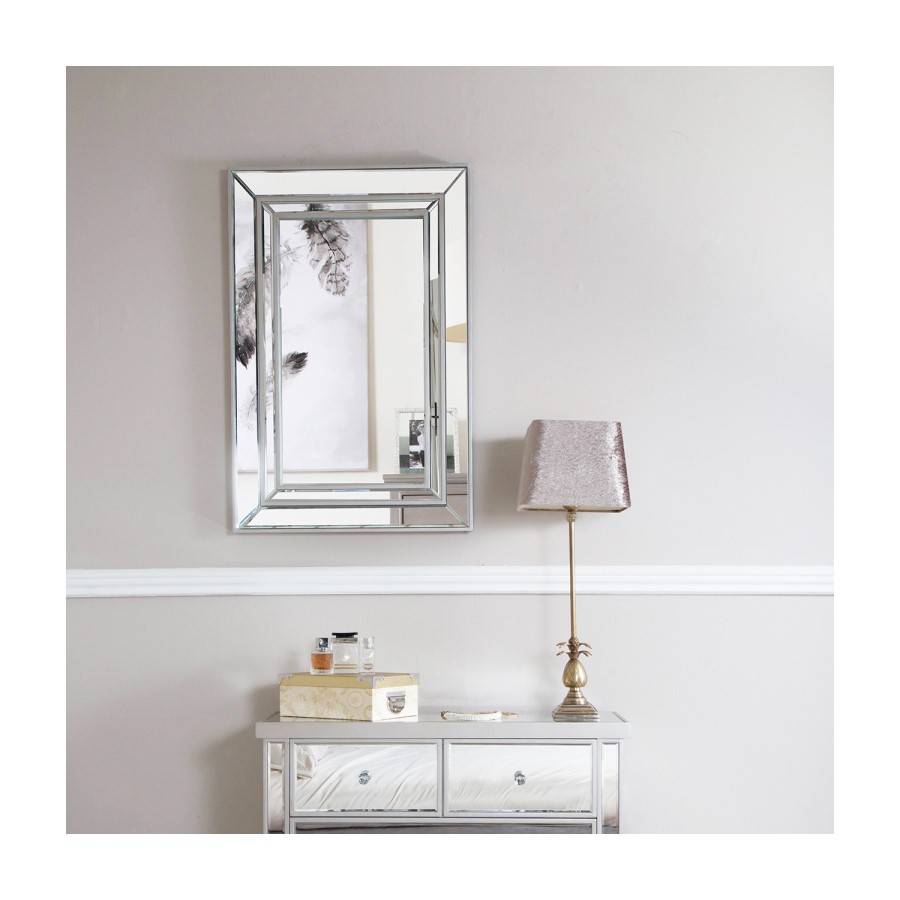 Vida Silver Wall Mirror