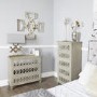 Abbey Mirrored 3 Drawer Chest of Drawers