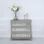 Abbey Mirrored 3 Drawer Chest of Drawers