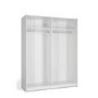 Harmony Black High Gloss Sliding Wardrobe - Evana