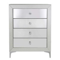 Aria Mirrored 4 Drawer Chest of Drawers