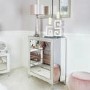 Aria Mirrored 4 Drawer Chest of Drawers
