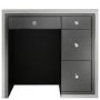 Madison Smoked Mirrored 4 Drawer Dressing Table