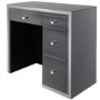 Madison Smoked Mirrored 4 Drawer Dressing Table