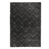 Grey & White Rug 160x230cm - Flair Imari