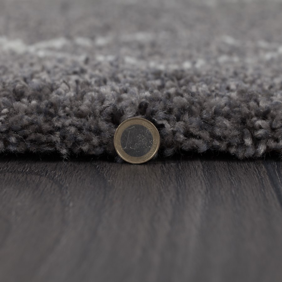 Grey & White Rug 160x230cm - Flair Imari