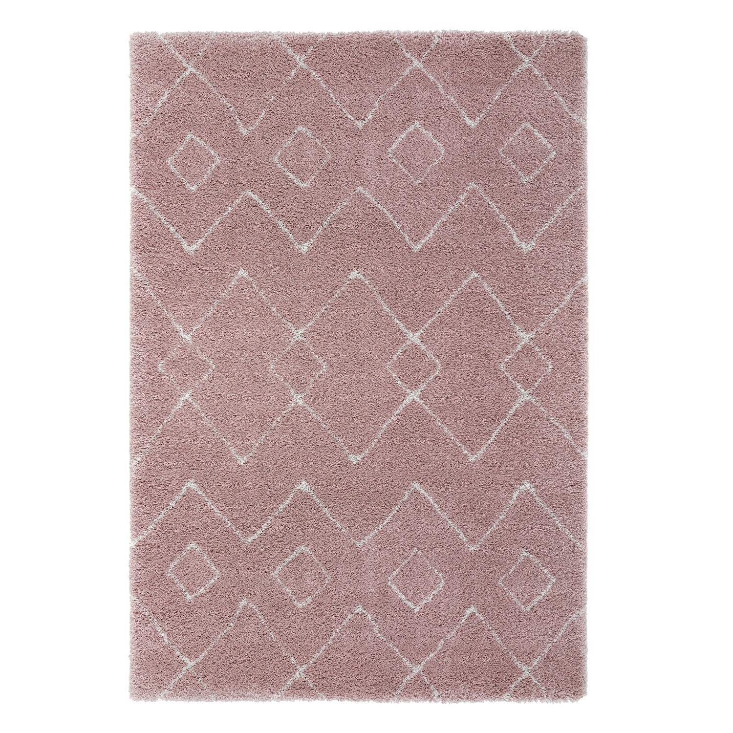 Pink & Cream Rug 120x170cm - Flair Imari - Furniture123