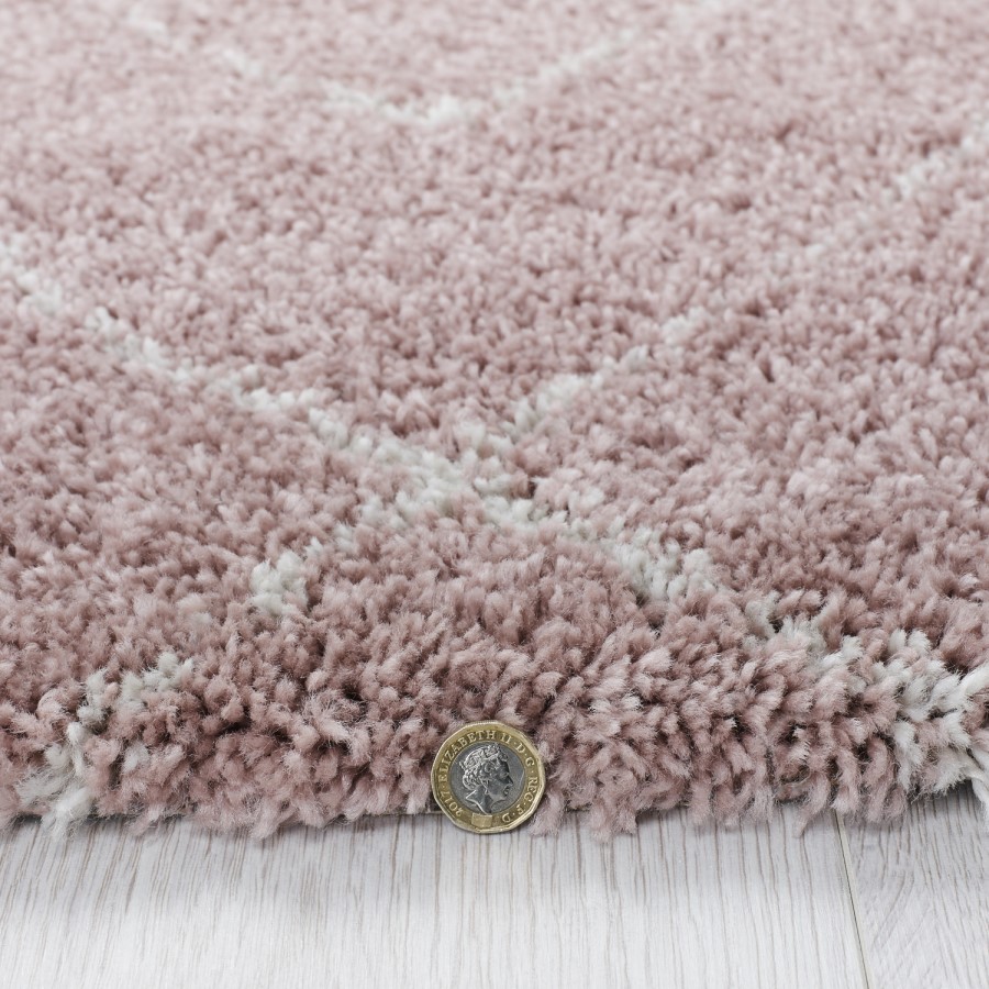 Pink & Cream Rug 120x170cm - Flair Imari