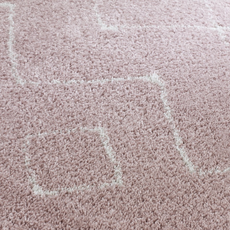 Pink & Cream Rug 120x170cm - Flair Imari