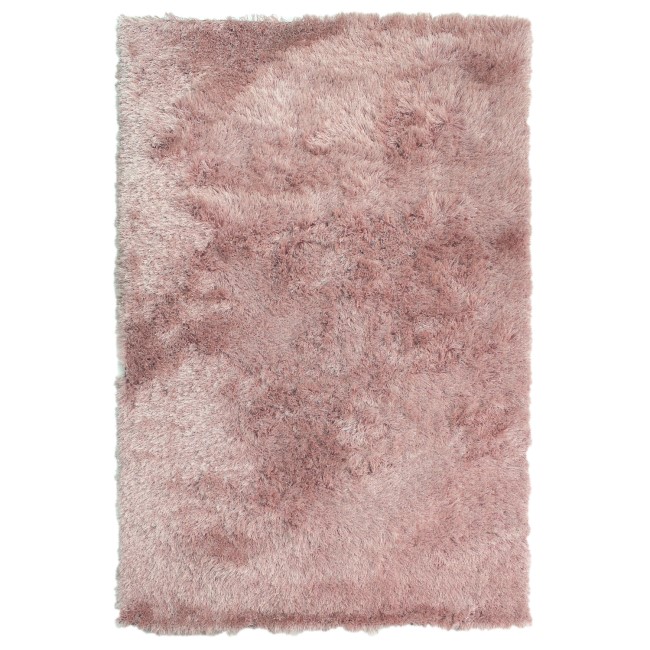 Dazzle Blush Pink Rug with Sparkles 60x110cm - Flair 