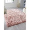 GRADE A1 - Dazzle Blush Pink Rug with Sparkles 160 x 230cm - Flair