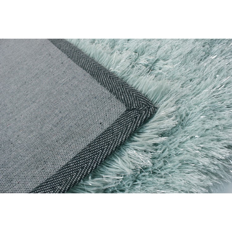 Dazzle Duck Egg Blue Rug with Sparkles 120x170cm - Flair