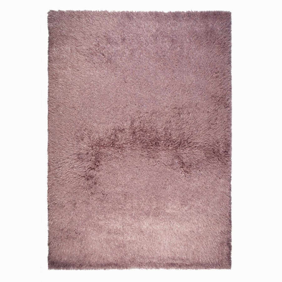 Dazzle Mauve Rug with Sparkles 120x170cm - Flair