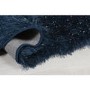 Sparkly Dark Blue Shaggy Rug 120x170cm - Flair