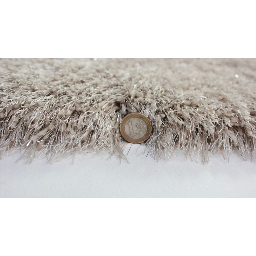 Dazzle Natural Rug with Sparkles 120x170cm - Flair