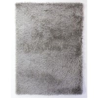 GRADE A2 - Dazzle Silver Rug with Sparkles 120x170cm - Flair