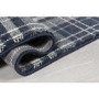 Blue Tartan Rug 120x170cm - Flair Kilbirnie