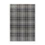 Silver & Grey Tartan Rug 120x170cm - Flair Kilbirnie