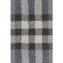 Silver & Grey Tartan Rug 120x170cm - Flair Kilbirnie