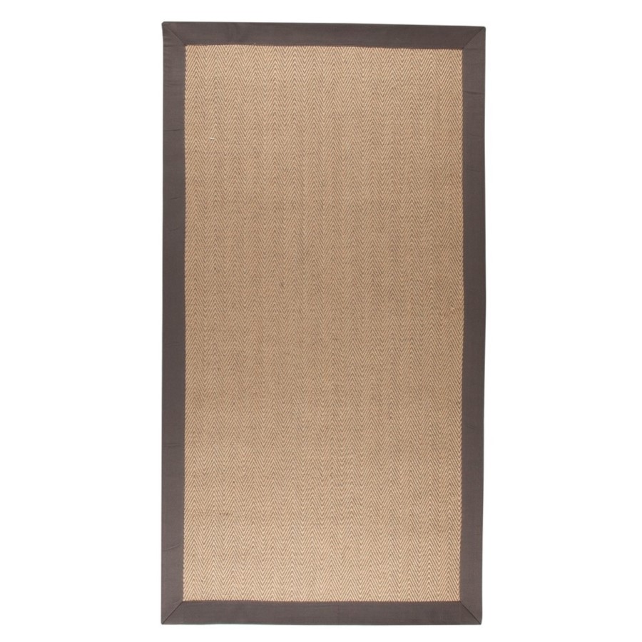 Herringbone Grey & Natural Rug - 120 by 170 cm - Flair